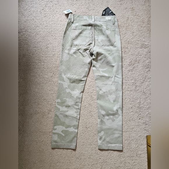 Nwt Paige Mayslie 25 Camo Straight Leg Pants Utility - Picture 5 of 11
